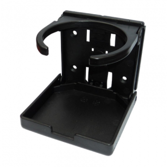 A.A.A. Black Plastic Glass Holder