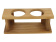 Eude Glass Holder Duo 21.5x7.5x9cm