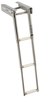 Osculati 49.543.33 - Telescopic Foldaway Removable Narrow Ladder AISI316 3 Step