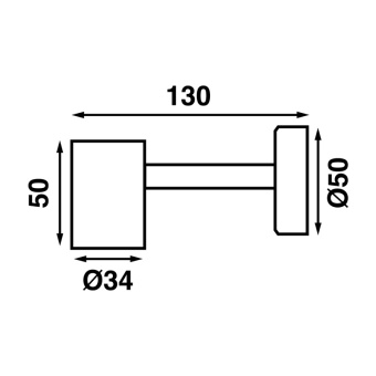 Båtsystem 2093-D1XUSB - Tube D1 SMD LED, Aluminum, Flexible Arm, with USB Connection