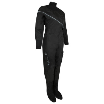 Plastimo P019408 - Ezeedon Drysuit 2.0 F/E Woman Black/Grey. Size LM