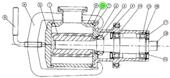 Jabsco SP2000-1213B - O-Ring Seal
