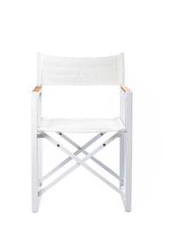 ARC Marine Director's Chair The Square Aluminium Chalk