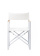 ARC Marine Director's Chair The Square Aluminium Chalk
