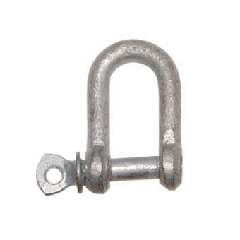  Galvanized Steel D Shackles 28 mm