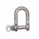  Galvanized Steel D Shackles 28 mm