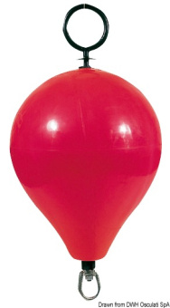 Osculati 33.602.05 - Polyform CC6 Buoy Red Without Central Rod