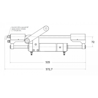 MaviMare Universal Hydraulic Steering GF300BHD