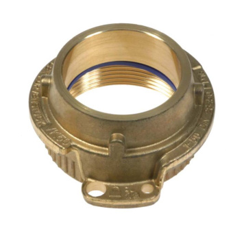 Bunker Coupling (M), VK100, 4" Internal Thread, Brass, DIN EN 14420-6