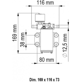 Marco UP2/E 12/24 V Pump
