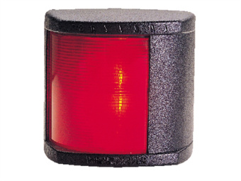 Lalizas 30502 - Classic 20 Port Light 112,5°, With Black Housing 12V/25W