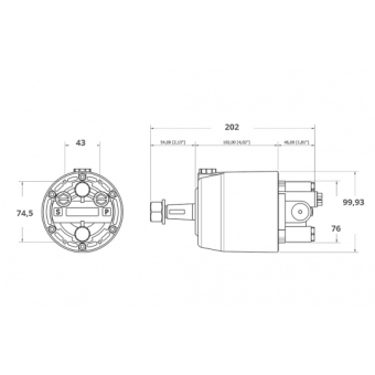 MaviMare Universal Hydraulic Steering GF150BRT