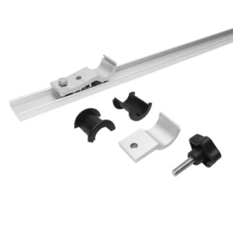 NOA 10658 - 650 mm Stay Profiles For Solar Panels Adjustable 38 mm Tube Fittings