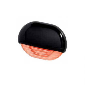 Hella Marine 2JA 998 560-221 - Led Step Lamp Easy Fit 12/24v Red - Black Cap