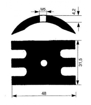 Jabsco 490-0000 - Plastic Cam