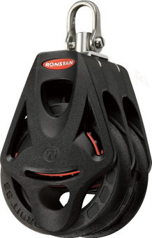 Ronstan RF55210 Series 55 Orbit Block, Double with Becket