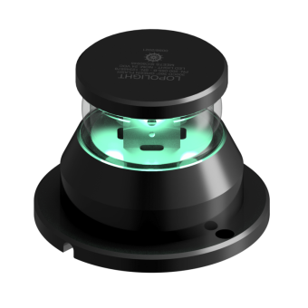 Lopolight 200-065-B - Navigation Light 360° Green Strobe Light, 300CD, Black