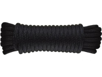 Hollex Mooring Rope Black 8mm 16 Strands L=4m