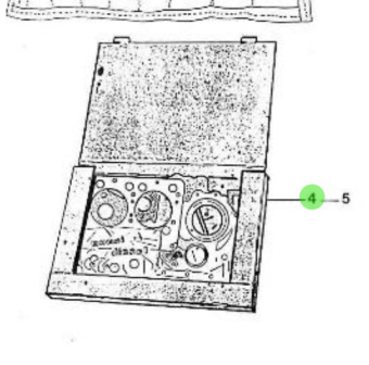 Nanni Diesel 970169010 - Gasket Set for 3.90HE Engines
