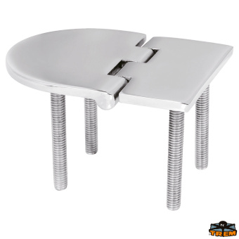 Trem M3565183 - AISI 316 Stainless Steel Hinges Thickness 4 mm - 82x65 mm With Pins Reversed Model