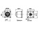 W.D Socket Surface-Mounted 9 Pole
