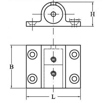 Stainleess Steel Side Bushing Tube 22 mm