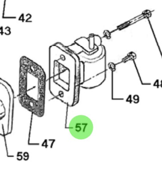 Bukh 008E7900 - Vacuum Bleeder Valve Assembly for DV24RME and DV29RME Engines