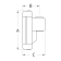 Ronstan RC28466 Series 8 Ballslide Batten Car, Suits Wide Feet