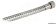 Osculati Oval Chromed Door Boat Shower with Mizar Mixer and Push-Button Shower Head 185x131 mm with Net PVC Hose 4 meter - 15.240.31
