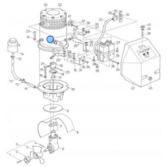 Vetus BP272 - Rubber Isolation Cap Art.220n3v13