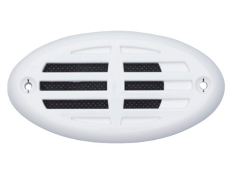 Attwood Drop-in Horn With White and Black Cover 12V 110 dB