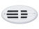 Attwood Drop-in Horn With White and Black Cover 12V 110 dB