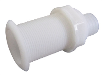Nuova Rade 197013 - Nylon Through-Hull 2", 56mm Hose, L=122mm