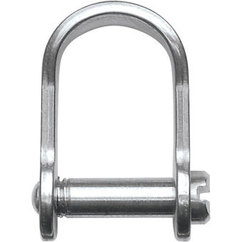 Ronstan RF707S Lightweight Slotted Shackle, 3/16" Pin