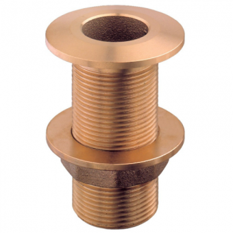 Guidi Thru-Hull Connection, BSPP Thread, Bronze