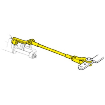 SeaStar HO6001 - Tie Bar Kit For Front Mount Single-Cylinder, Twin-Engines
