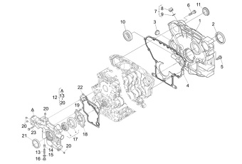 Nanni Diesel 970314893 - BOLT,FLANGE for N4.85 N4.100