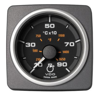 VDO AcquaLink Pyrometer Gas Exhaust Temperature Gauge