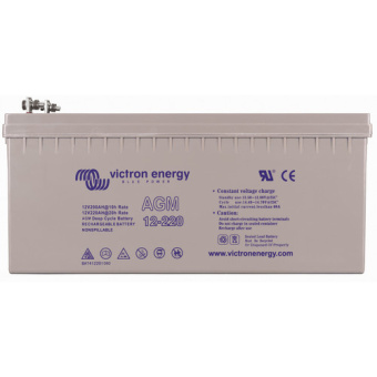 Victron Energy BAT412201084 - 12V/220Ah AGM Deep Cycle Battery