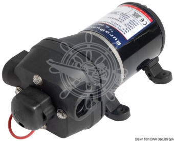 Osculati 16.517.12 - Europump 18 4-diaphragm fresh water pump 12 V