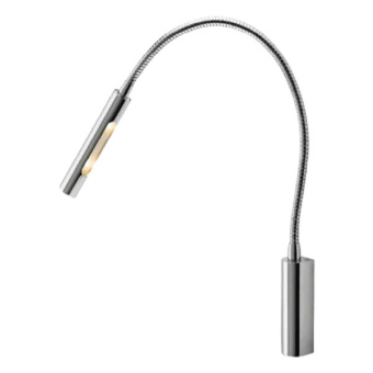 BCM Stilo Side Satin Nickel Reading Lamp 3W 10-30V 3000K