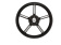 Ultraflex V56 Steering Wheel Black/Chrome 350mm