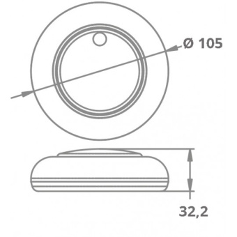 A.A.A. 16 LED Ceiling Light Touch Activation