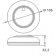 A.A.A. 16 LED Ceiling Light Touch Activation
