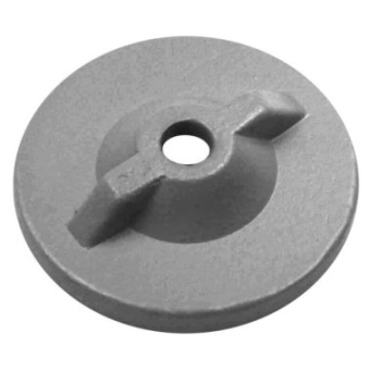 Super Marine Zinc Flat Fin Anode For Yamaha 9.9 HP