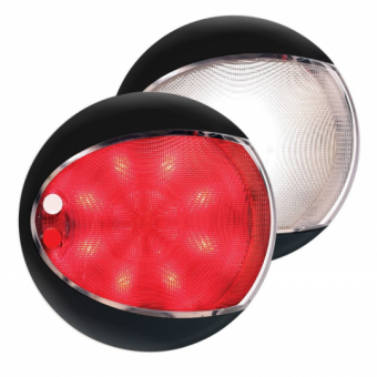 Hella Marine Spotlight Euroled 130 Two Color Touch White - White / Red Light