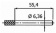 CEF Impeller ø6,36xø39,1x18,9mm - 6 Blades