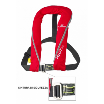Plastimo Red Lifejacket Pilot Manual Without Safety Belt