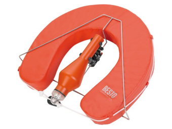 Besto 20102003 - Horseshoe Buoy Set Wipe Clean Orange 100N