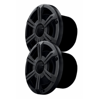 Plastimo Pair of Bluetooth Black Speakers